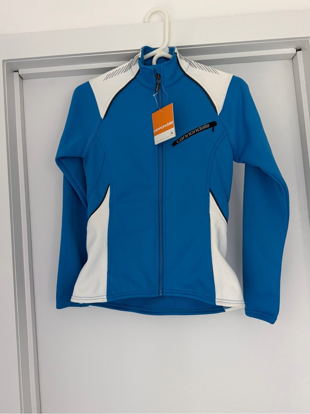 Cannondale Women’s Blue and White Utility Jacket - Picture 1 of 9